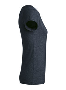 Wants | T Shirt personnalisé pour femme Jean foncé chiné 11