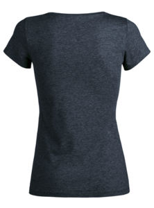 Wants | T Shirt personnalisé pour femme Jean foncé chiné 12