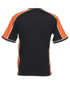 Wuje | T Shirt personnalisé pour homme Noir Orange 2