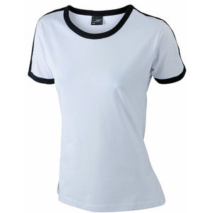 Xumoo | T Shirt personnalisé pour femme Blanc Noir