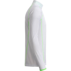 Zeroo | T Shirt personnalisé pour homme Blanc Vert vif 2