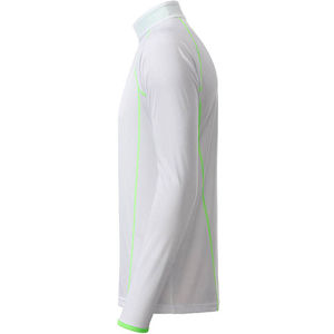 Zeroo | T Shirt personnalisé pour homme Blanc Vert vif 3
