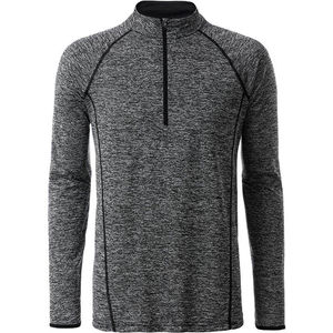 Zeroo | T Shirt personnalisé pour homme Noir Mélangé Noir