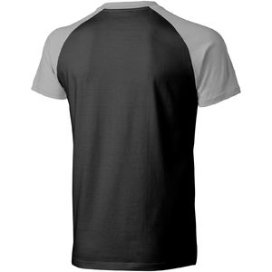 Backspin | Tee Shirt publicitaire pour homme Noir Gris 1