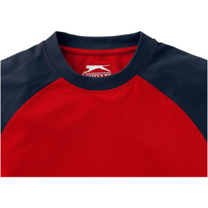 Backspin | Tee Shirt publicitaire pour homme Rouge Marine 2