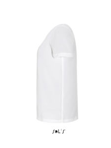 Bridget | Tee Shirt publicitaire pour femme Blanc cassé 2