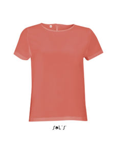 Bridget | Tee Shirt publicitaire pour femme Corail