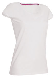 Ceyo | Tee Shirt publicitaire pour femme Blanc 2