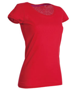 Ceyo | Tee Shirt publicitaire pour femme Rouge 1