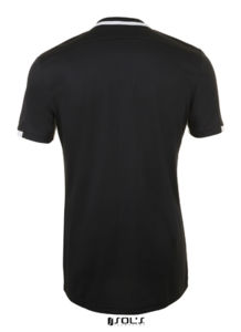 Classico | Tee Shirt publicitaire pour homme Noir Blanc 1