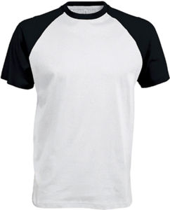 Dapi | Tee Shirt publicitaire pour homme Blanc Noir