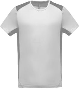 Decoo | Tee Shirt publicitaire pour homme Blanc Gris 1