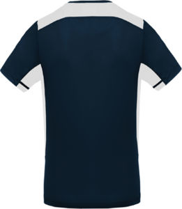 Decoo | Tee Shirt publicitaire pour homme Marine Blanc