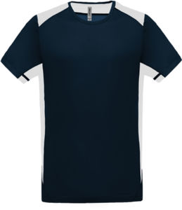 Decoo | Tee Shirt publicitaire pour homme Marine Blanc 1
