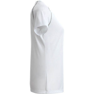 Doggoo | Tee Shirt publicitaire pour femme Blanc Argent 2