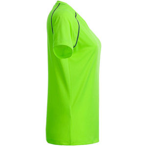 Doggoo | Tee Shirt publicitaire pour femme Vert vif Noir 2