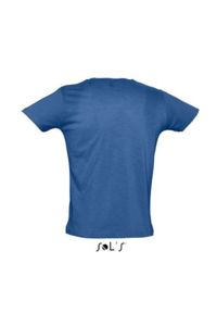 First | Tee Shirt publicitaire pour homme Indigo 2