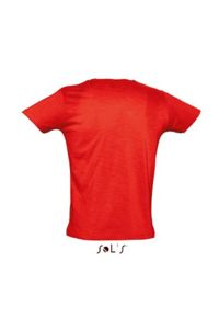 First | Tee Shirt publicitaire pour homme Rouge Coquelico 2