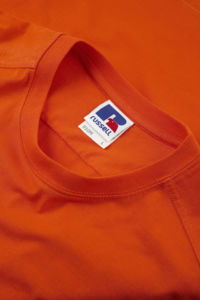 Fixo | Tee Shirt publicitaire pour homme Orange 4