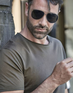 Fonnoja | Tee Shirt publicitaire pour homme Marron