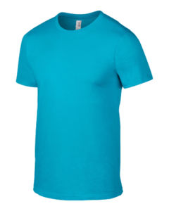 Fooze | Tee Shirt publicitaire pour homme Bleu Caraibe 3