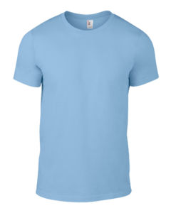 Fooze | Tee Shirt publicitaire pour homme Bleu clair 1