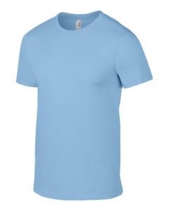 Fooze | Tee Shirt publicitaire pour homme Bleu clair 2