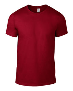 Fooze | Tee Shirt publicitaire pour homme Rouge chiné 2
