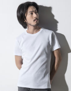 Gabirru | Tee Shirt publicitaire pour homme Blanc 2