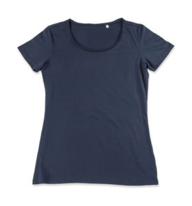 Gaffibi | Tee Shirt publicitaire pour femme Bleu marine