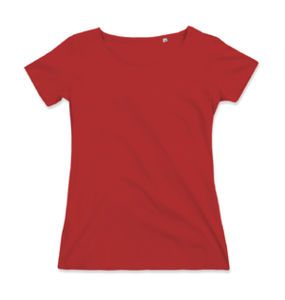 Gaffibi | Tee Shirt publicitaire pour femme Rouge