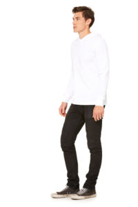 Geloo | Tee Shirt publicitaire pour homme Blanc 2