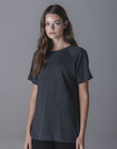 Gialo | Tee Shirt publicitaire unisexe Charbon Gris mélangé 1