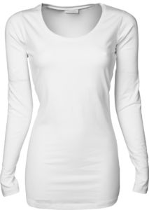 Gibi | Tee Shirt publicitaire pour femme Blanc 2