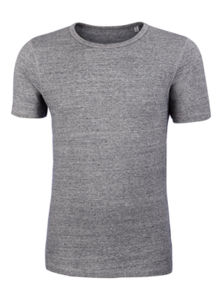 Heats | Tee Shirt publicitaire pour homme Gris effet fumé 10