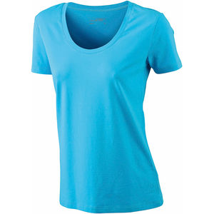 Jadu | Tee Shirt publicitaire pour femme Turquoise