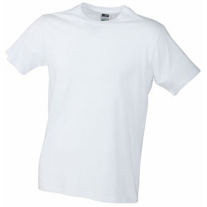 Jyffa | Tee Shirt publicitaire pour homme Blanc