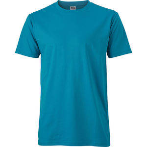 Jyffa | Tee Shirt publicitaire pour homme Bleu Caraibe