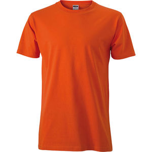 Jyffa | Tee Shirt publicitaire pour homme Orange Foncé