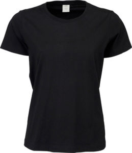Ladies Sof-Tee | Tee Shirt publicitaire pour femme Noir 1