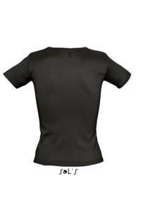 Lady V | Tee Shirt publicitaire pour femme Noir 2