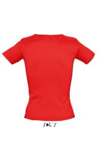 Lady V | Tee Shirt publicitaire pour femme Rouge 2