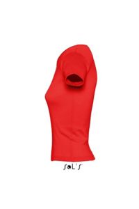 Lady V | Tee Shirt publicitaire pour femme Rouge 3