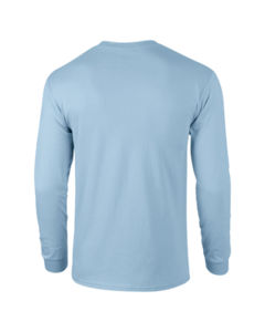Langarm Ultra | Tee Shirt publicitaire pour homme Bleu clair 4