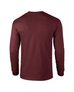 Langarm Ultra | Tee Shirt publicitaire pour homme Bordeaux 4
