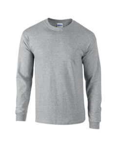 Langarm Ultra | Tee Shirt publicitaire pour homme Gris Sport 8