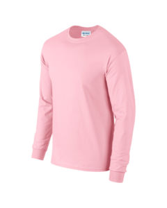 Langarm Ultra | Tee Shirt publicitaire pour homme Rose clair 5