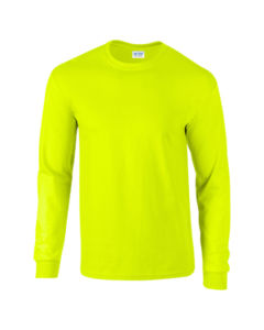 Langarm Ultra | Tee Shirt publicitaire pour homme Vert De Securite 3