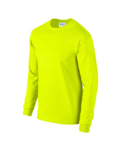 Langarm Ultra | Tee Shirt publicitaire pour homme Vert De Securite 5