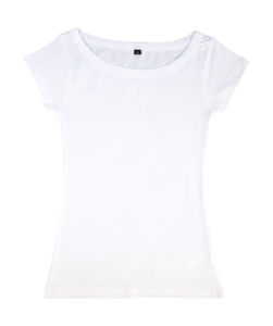Livaga | Tee Shirt publicitaire pour femme Blanc 1